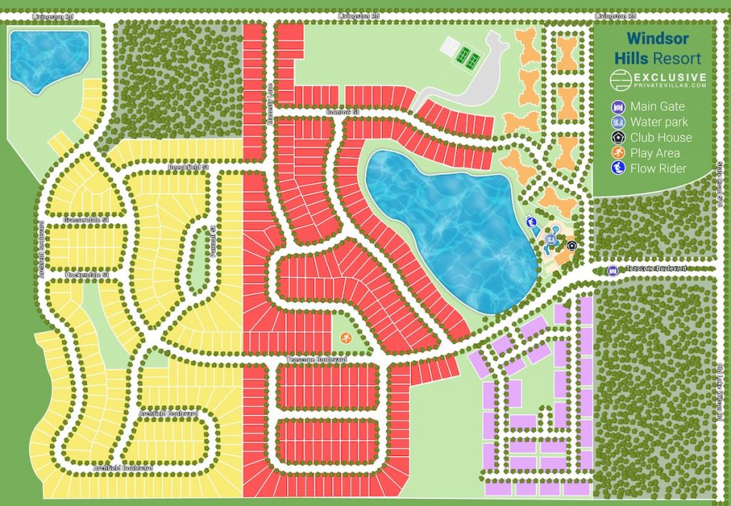 Windsor Hills Map