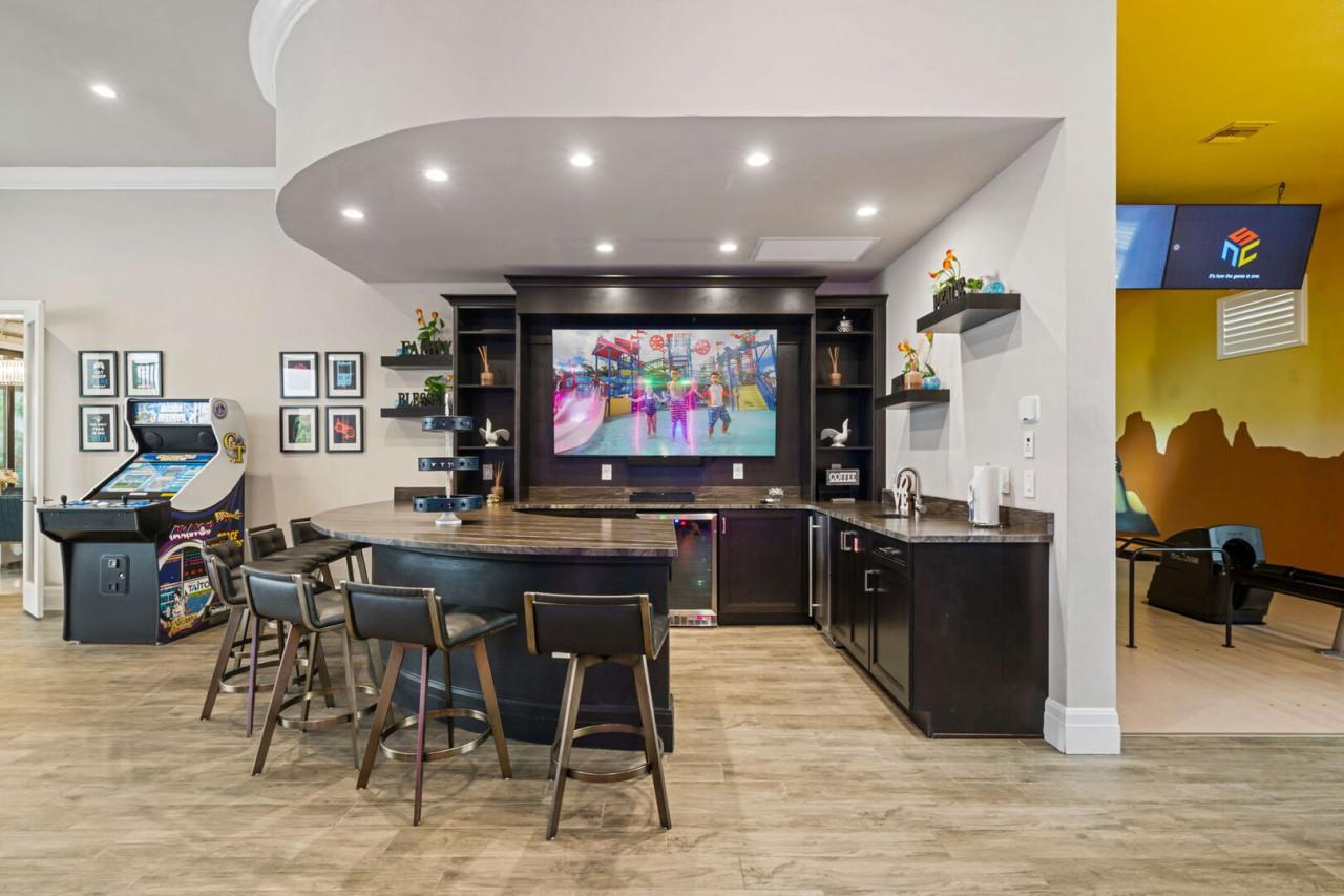 luxury villa amenity supporting an Orlando group holiday