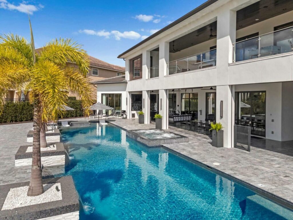Ultra Luxury Pool in Reunion resort